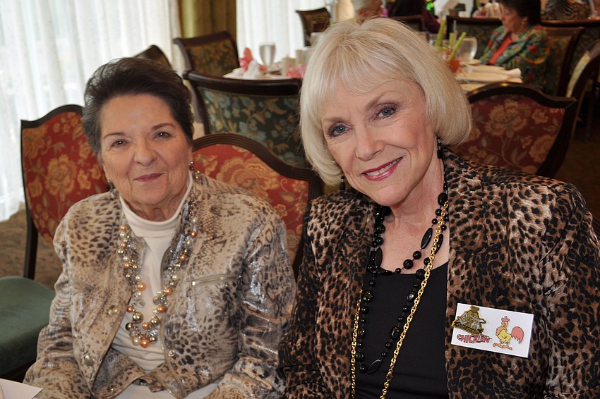 Peggy Walters with Marti Cleland