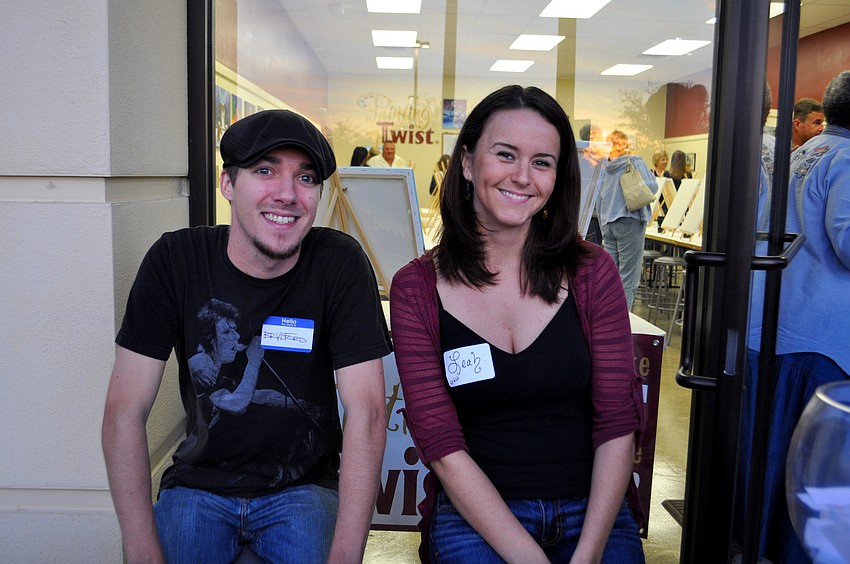 Bradford Rigby and Leah Macey