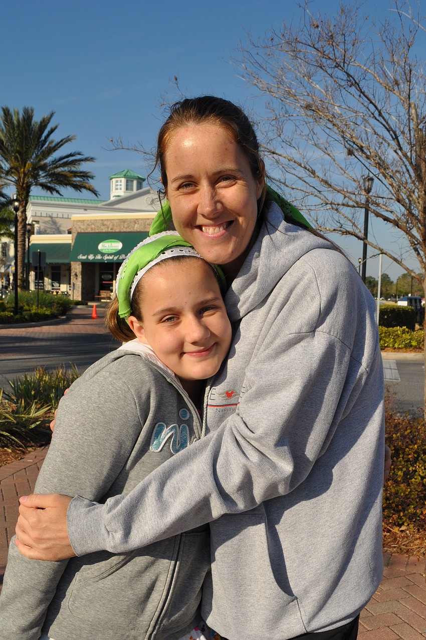 April and Heather Petersen came out for the first time.