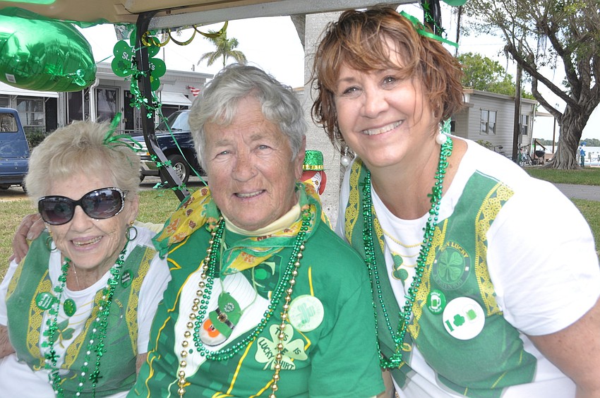 Joann Creech, Anne Van Sicklin and Kathi McCauley