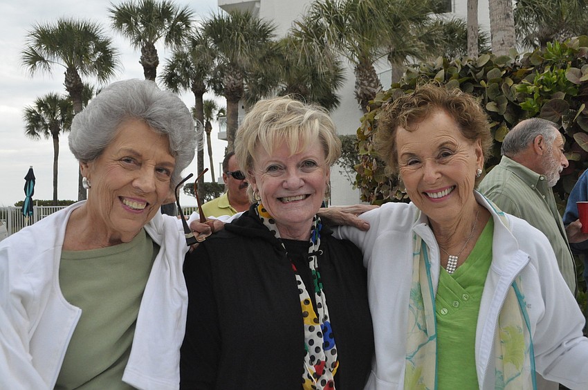 Anne Hanley, Bea Erickson and Carole Singer
