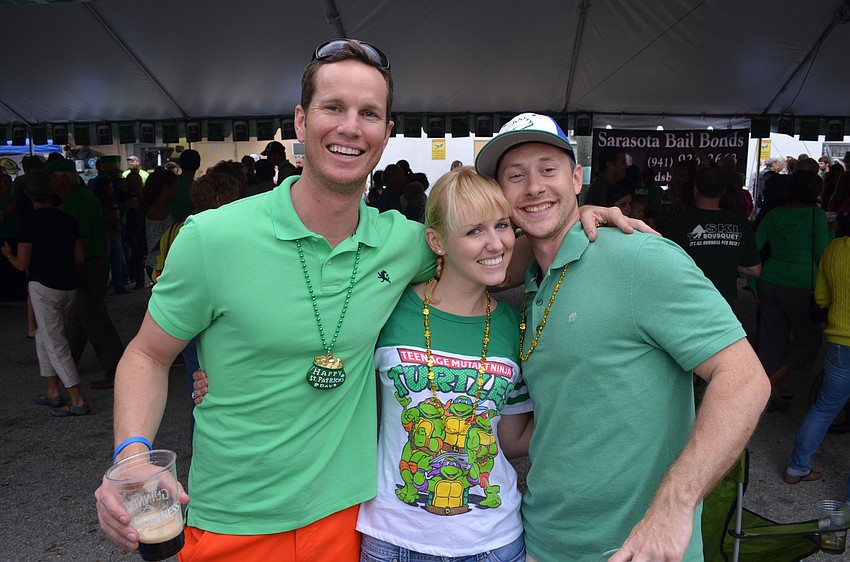 Scott McMahon, Jamii Yenne and Dane Peterson