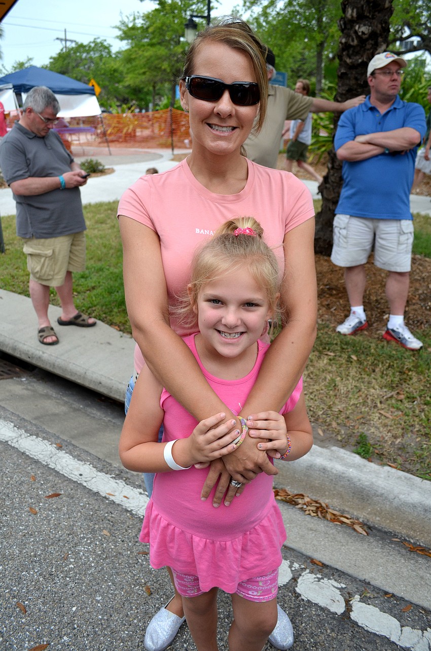Jamie Rawlinson with her daughter, Macyn