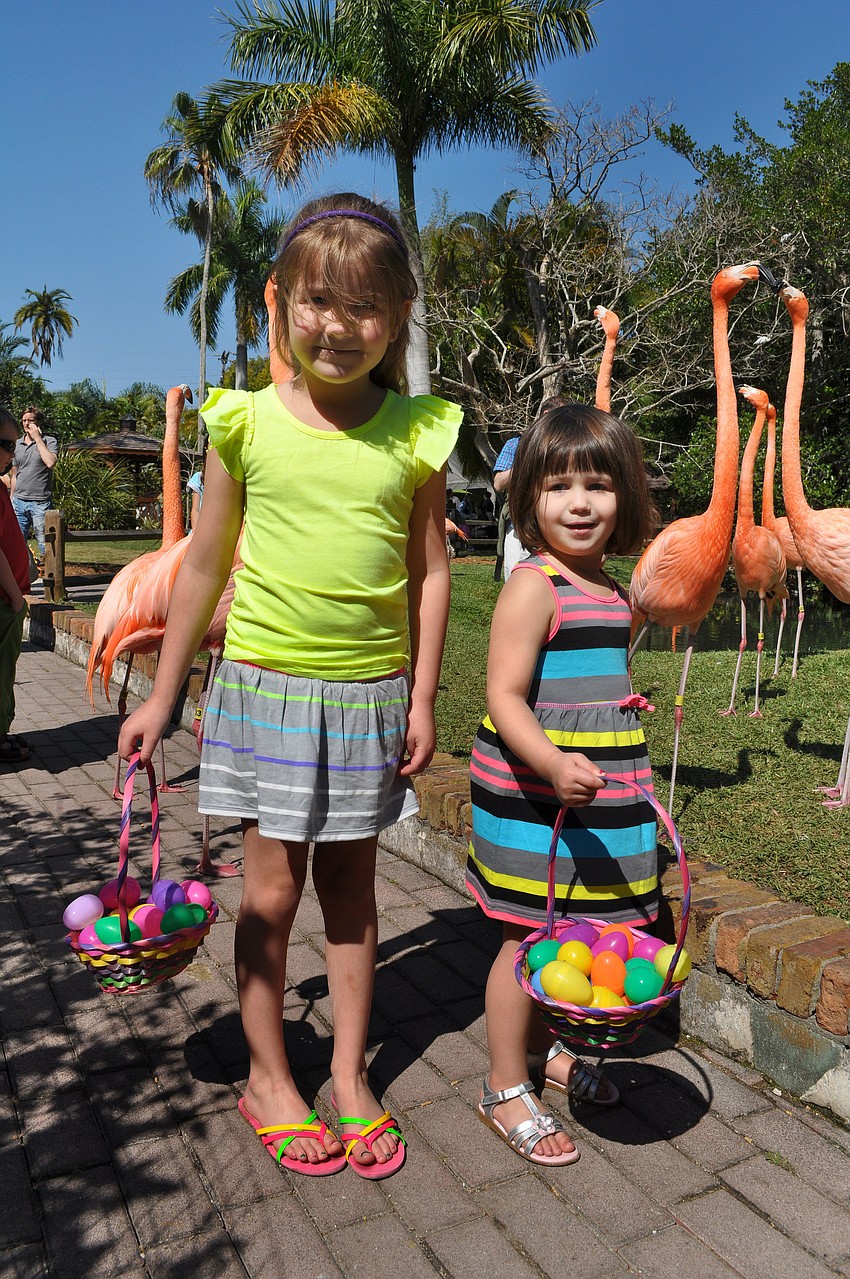 Taylor, 5, and Ella, 2, Lopez