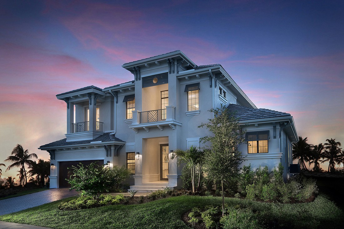 Stock Custom Homes sold this $2.5 million Malibu model on Hernando Drive, one of three custom estates recently sold on Marco Island.