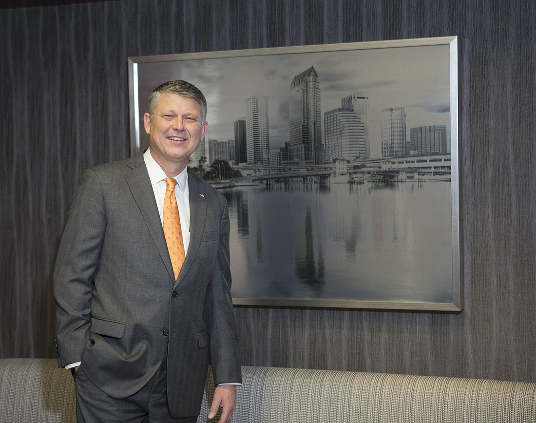 Mark Wemple. Michael Jones was recently appointed Regions Bankâ€™s Tampa market executive.
