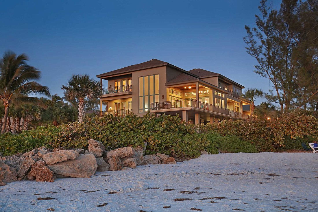 A Siesta Key home atÂ 16 Sandy Hook Road South has sold for $5.85 million.