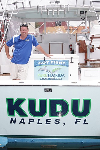 Harry Julian says Pure Florida "got clobbered" by the effects of red tide on the company&#39;s fishing expeditions. The solution: a new boat that goes farther out into the gulf in 2019. JimJett.com photo