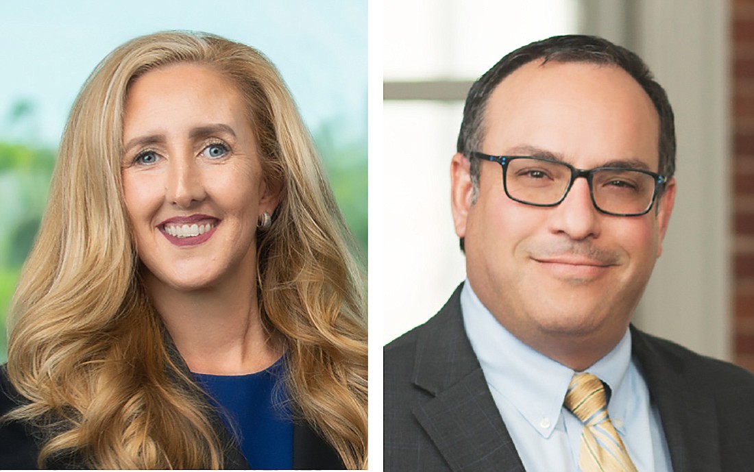 Ashley Lupo and Paul Giordano have been named new board members of the Naples-based law firm of Roetzel & Andress.