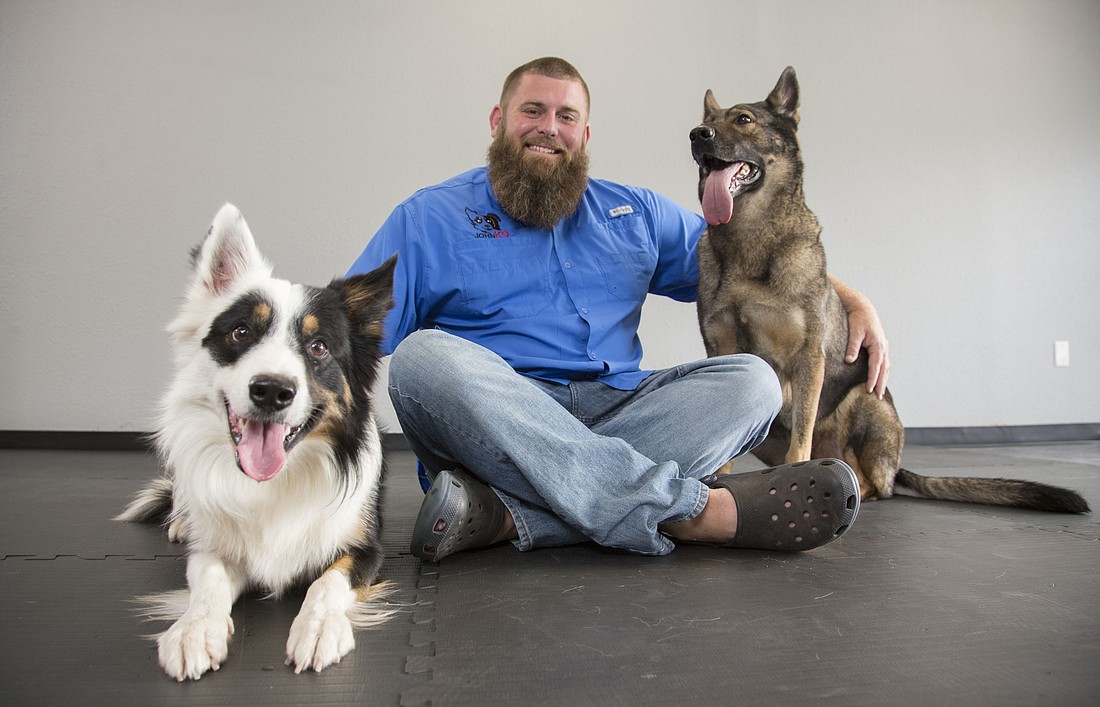 Calvin Knight. John Kuendig founded John K9, a dogâ€“training facility and kennel in Polk County, in 2015.