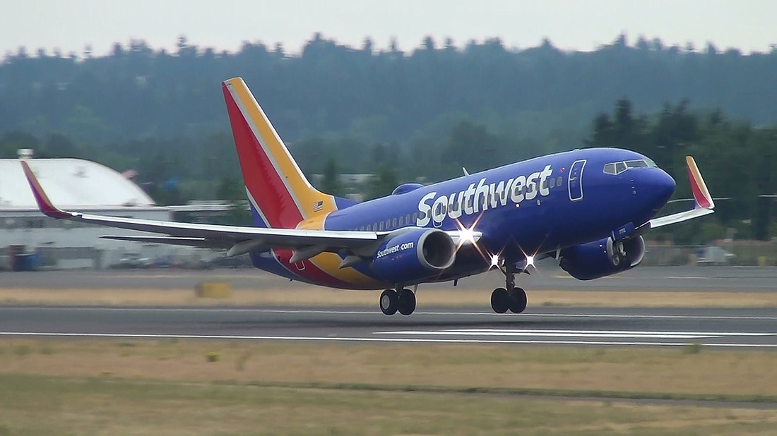 Southwest Airlines led November passenger count at Southwest Florida International Airport.