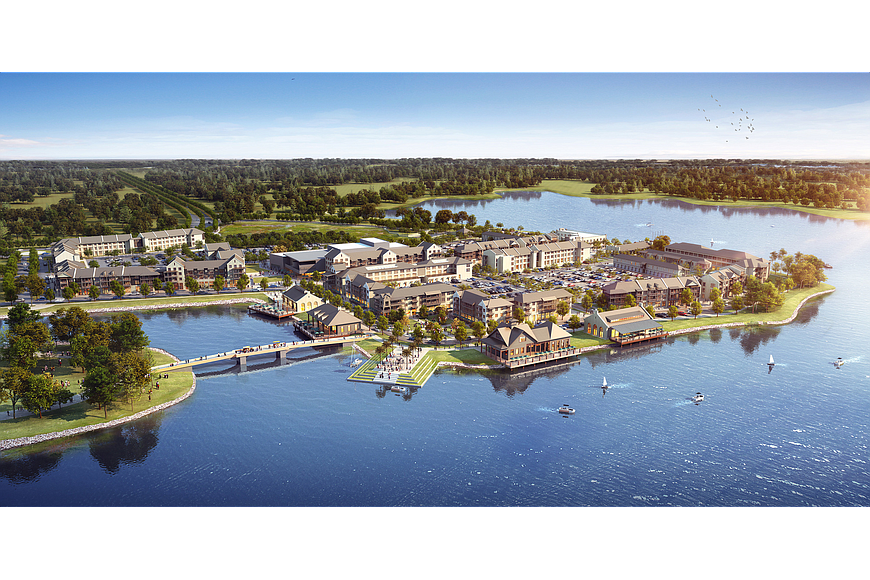 A rendering of Waterside Place, a future community in Lakewood Ranch, the No. 2 selling master-planned communities in the country.