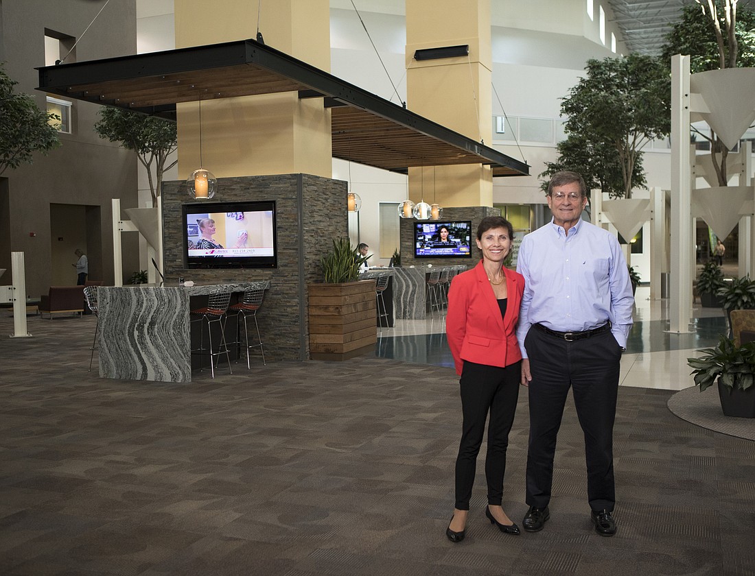 MARK WEMPLE â€” Vesna and Nat Cherry lease and manage NetPark@Tampa Bay, a nearly 1 million-square-foot office park that once was a retail mall.