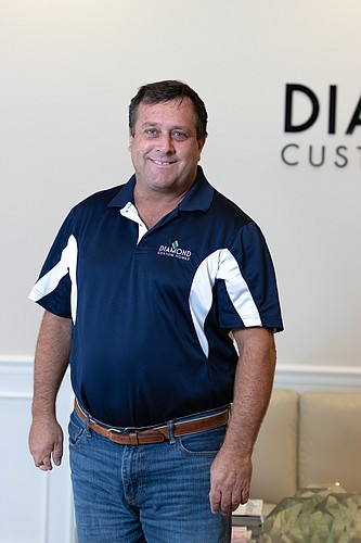 Just seven months after joining Diamond Custom Homes as job  superintendent, Peter Brochin has been promoted to project manager. Courtesy Diamond Custom Homes