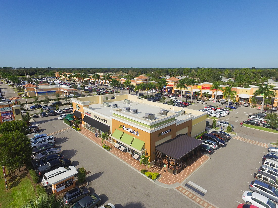 COURTESY PHOTO â€” The Cocoplum Village Shops, in the North Port section of Sarasota County, has drawn tenants ranging from Publix Super Markets Inc. to Dick&#39;s Sporting Goods as a result of population gains in the area.