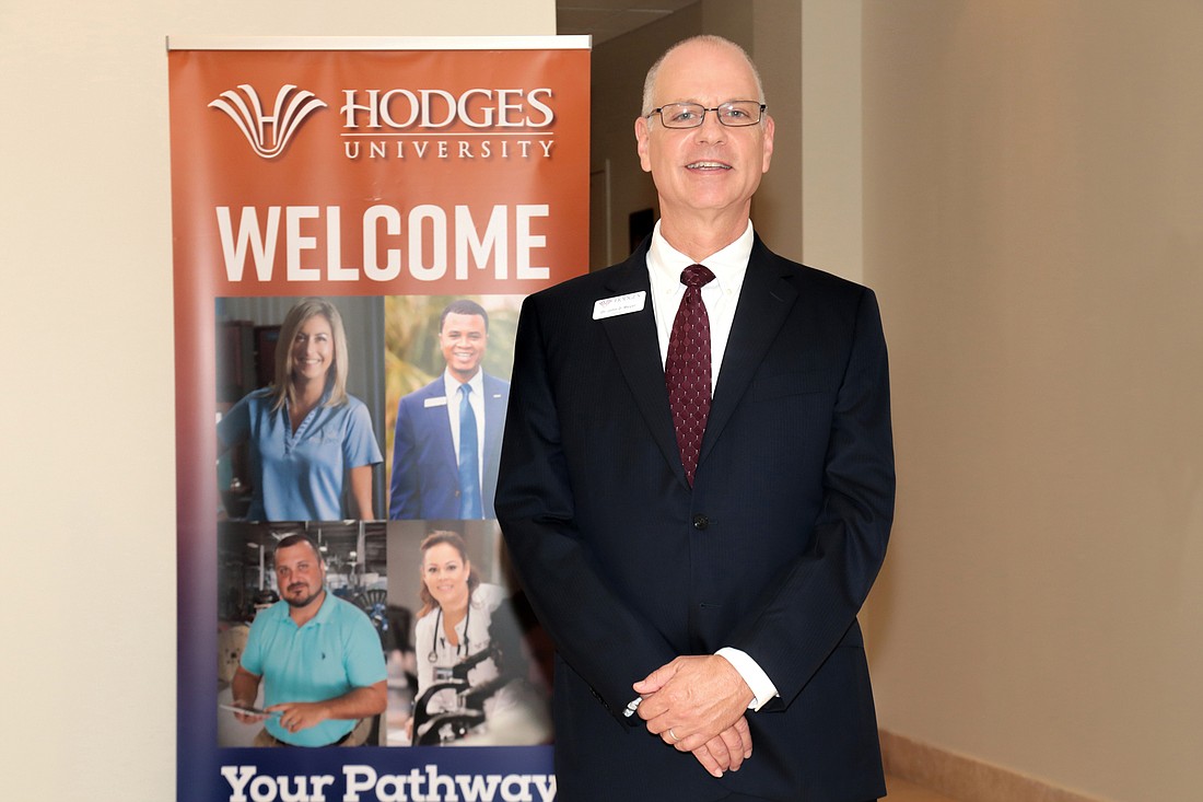 John Meyer considers himself the "poster child" of Hodges University, having left college early and later returning to complete his education. Stefania Pifferi photo