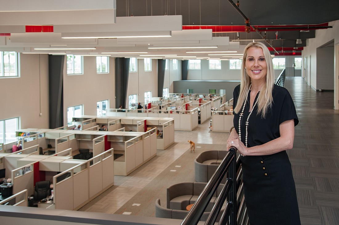 LORI SAX â€” Mercedes Scientific CEO Alex Miller stands in the company&#39;s new 60,000-square-foot headquarters, in Lakewood Ranch.