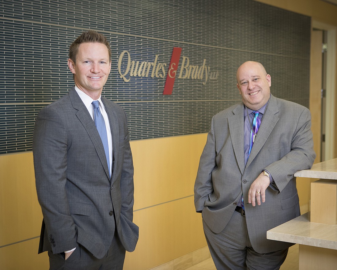 Mark Wemple. Jordan Maglich and Mark Kornfeld specialize in commercial litigation and securities fraud at Quarles & Brady in Tampa.