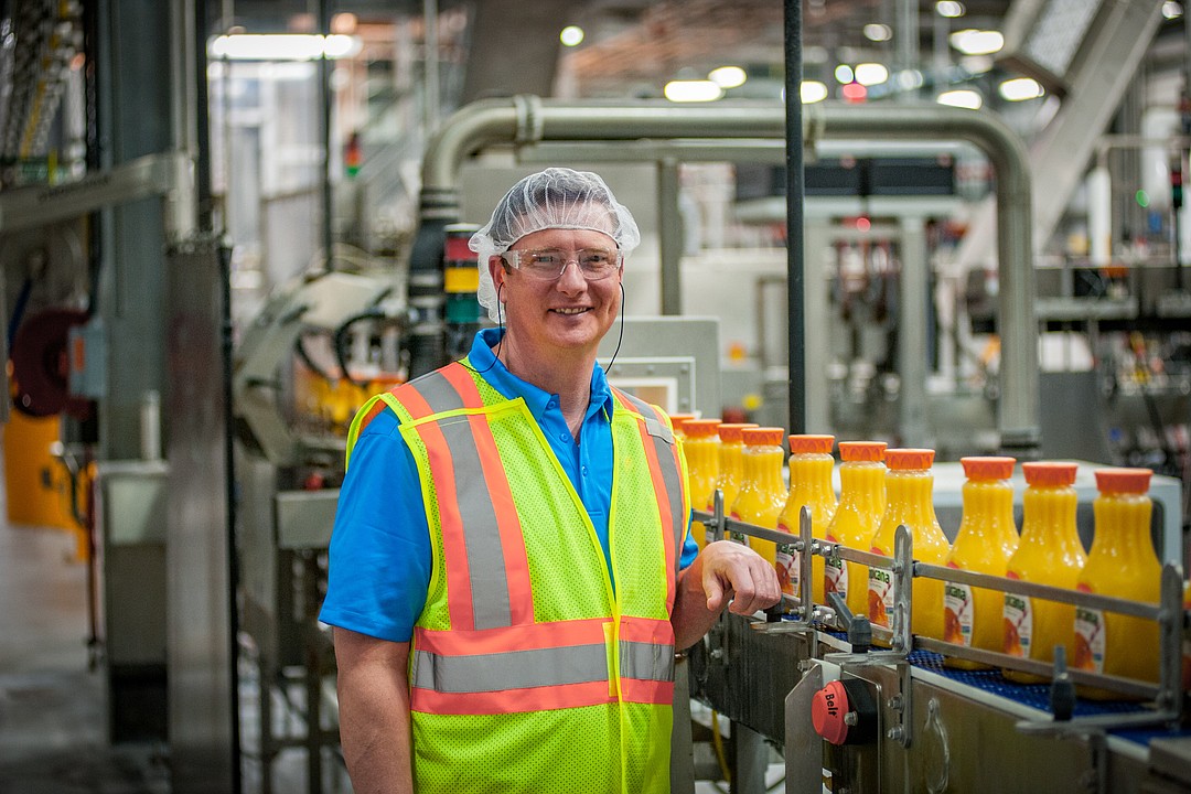 Look inside Tropicana plant reveals manufacturing operation with