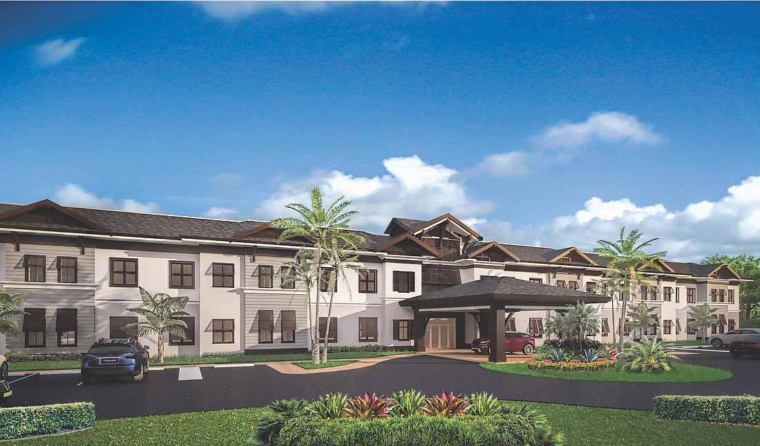 Atrium at Liberty Park marks the first Southwest Florida  property by Meridian Senior Living, which operates more than 70 communities in 22 states. Courtesy Meridian Senior Living
