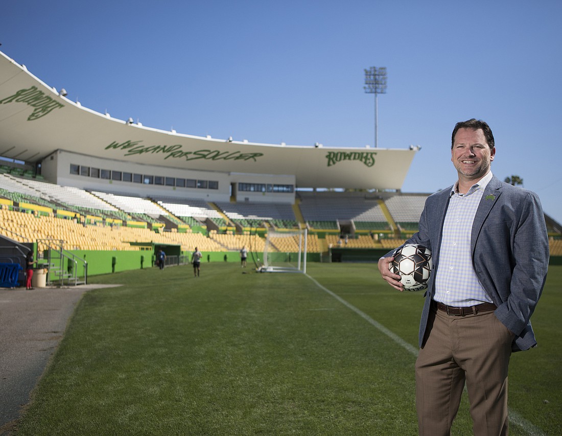 Mark Wemple. Tampa Bay Rays President Brian Auld is pulling double-duty as vice chairman of the Tampa Bay Rowdies soccer club.