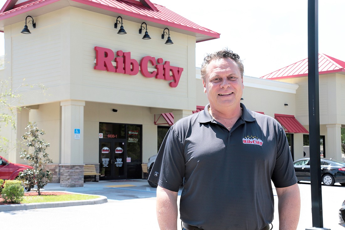 Rib City President Craig Peden  has led the growth of  the restaurant from a single location in Fort Myers to a 26-store, $38.5 million company operating in seven states. Stefania Pifferi photo