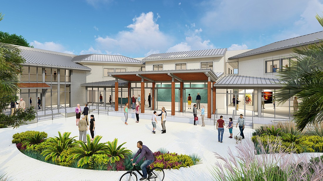 Stevens Construction is building the new, $14 million Big Arts performing and visual arts center on Sanibel Island. Courtesy Big Arts
