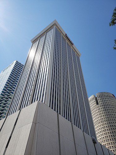 COURTESY PHOTO â€” The 36-story Park Tower office building in downtown Tampa has undergone significant renovations to stay competitive.