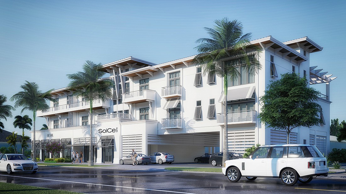 Conto-hotel units at SoCe Flats in downtown Naples will range in size from 667 to 880 square feet and in price from $575,000 to $900,000.