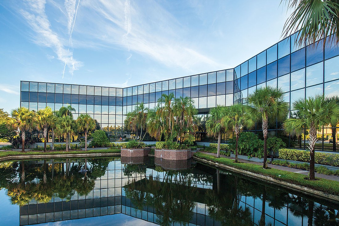 COURTESY PHOTO â€” Dilweg Cos. bought the four-building Concourse Center office complex in Westshore as a "core-plus" deal.