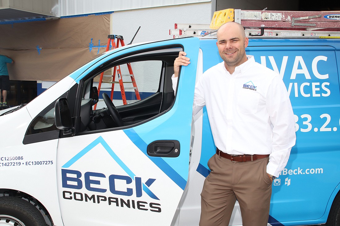 Derek Beck wants to make Beck Companies a household name in Lee and Collier counties with a headquaters move from LaBelle to Fort Myers. JimJett.com photo