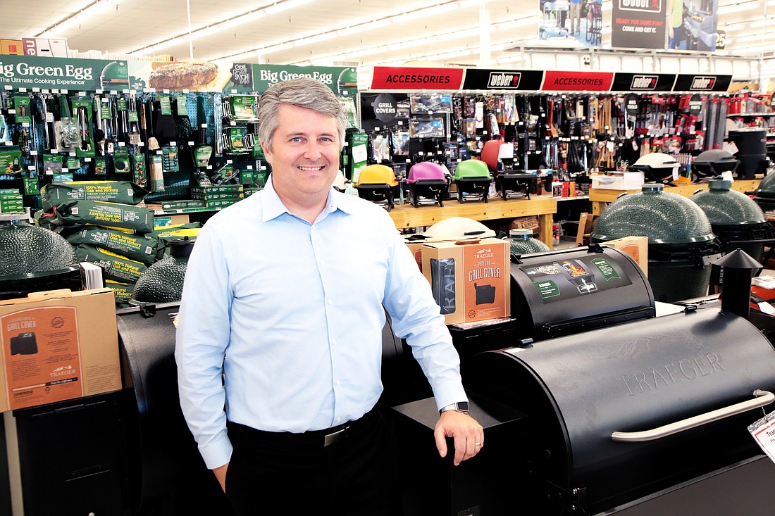 Sunshine Ace Hardware President Michael Wynn bases his company&#39;s business model on a positive corporate culture that permeates throughout the company and manifests itself in customer service. Stefania Pifferi photo