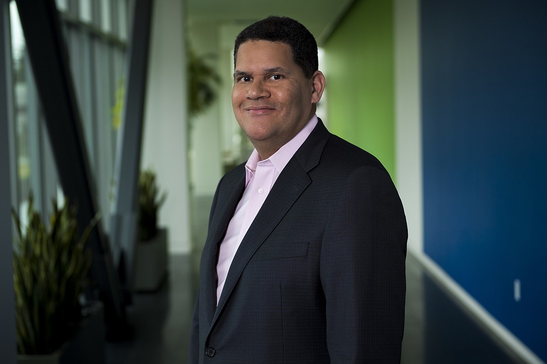 Courtesy. Reggie Fils-Aime, who recently retired from Nintendo, where he was president and COO, recently gave the commencement speech at Ringling College of Art & Design in Sarasota.