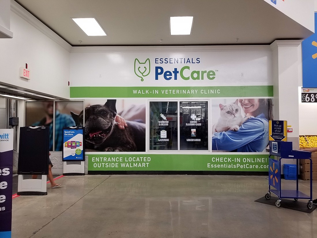 Essentials PetCare&#39;s Port Richey location. The company is poised for rapid growth in Texas thanks to a deal with Walmart. Courtesy photo.