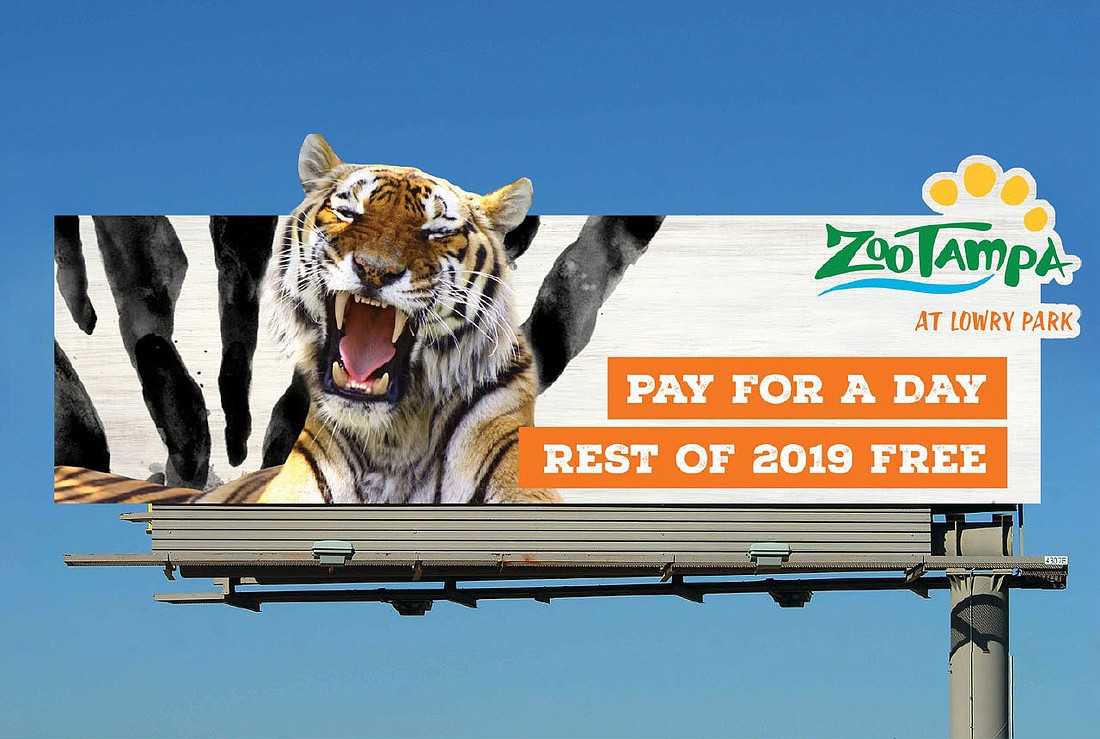 The ZooTampa at Lowry Park brand is the work of Ybor City agency ChappellRoberts. Courtesy photo.