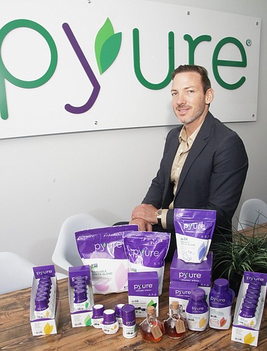 Pyure Brands founder Benjamin Fleischer has reached an agreement with Publix Super Markets to place his Naples-based company&#39;s product in nearly 1,200 stores. File photo