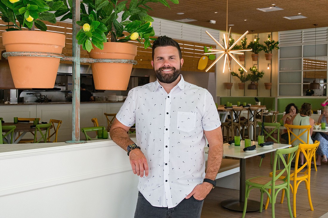 Lori Sax. Joe Seidensticker, CEO of Tableseide Restaurant Group, says opening Lemon Tree Kitchen was an all-hands-on-deck experience that helped strengthen the Tableseide team.