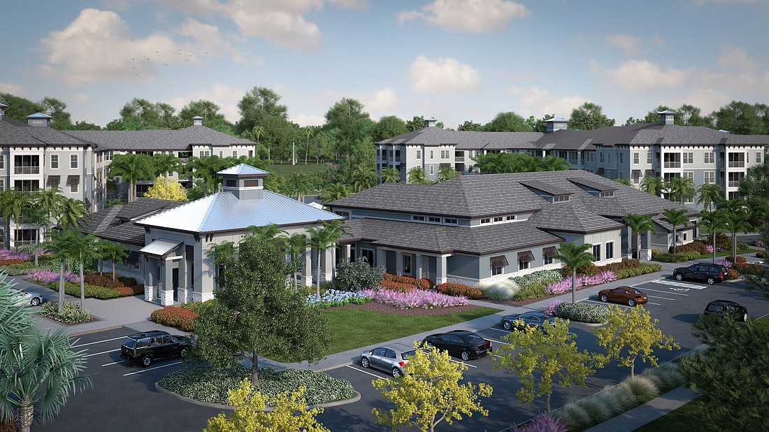 COURTESY RENDERING â€” Multifamily residential projects like The Decorum apartments from Knott Realty Group are fueling commercial development in Fort Myers.