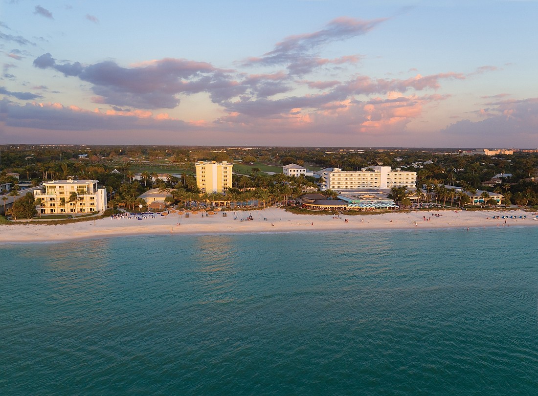 COURTESY PHOTO â€” The Naples Beach Hotel & Golf Club is a 125-acre property with 319 hotel rooms, amenities and an 18-hold golf course.