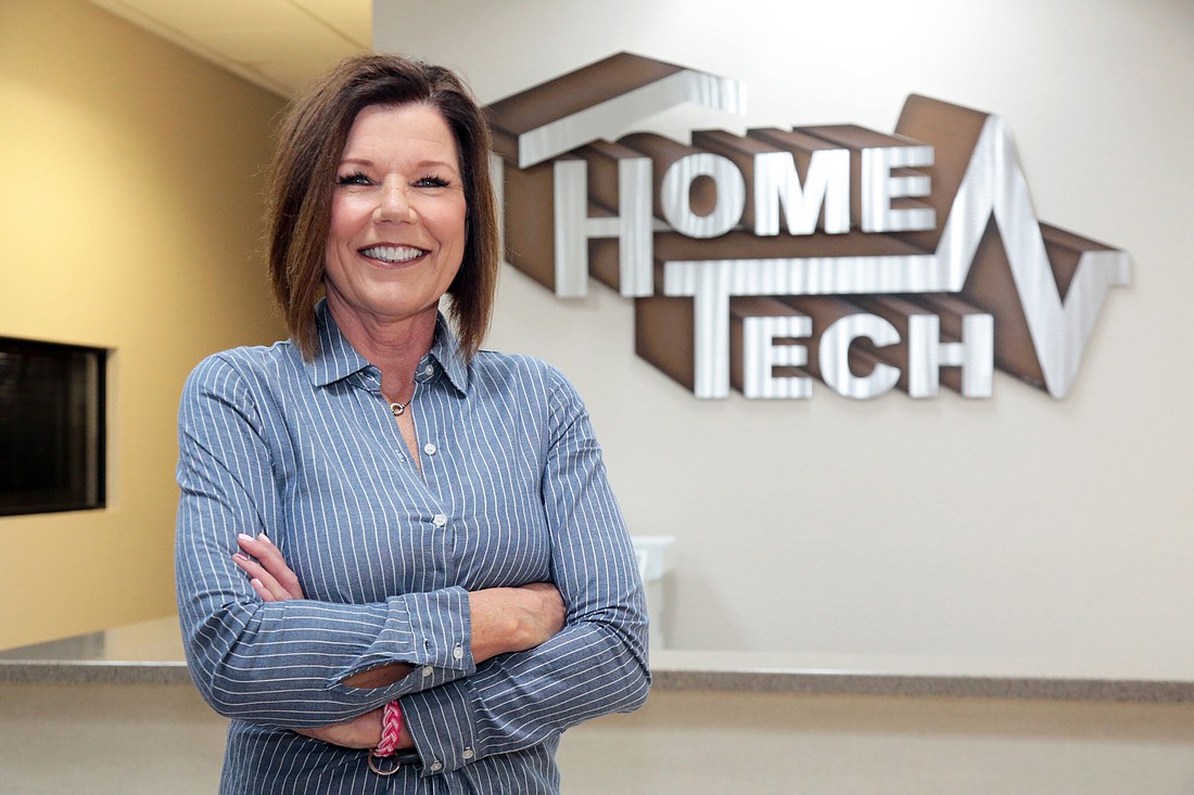 Stefania Pifferi. Pam Marino started with Fort Myers-based Home-Tech 29 years ago. In April she was named president of the company.