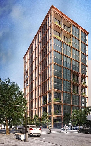 COURTESY RENDERING â€” Strategic Property Partners&#39; 1001 Water St. is the first new office building to be constructed in downtown Tampa in more than 25 years.