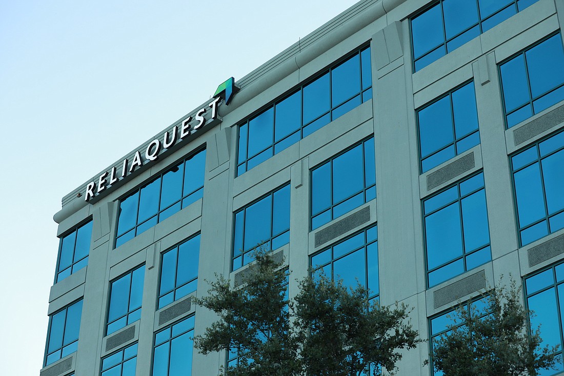 ReliaQuest&#39;s Tampa headquarters. Courtesy photo.