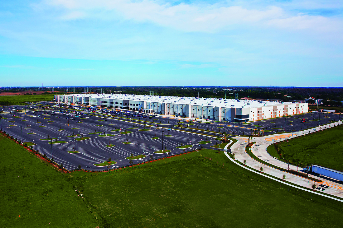 COURTESY PHOTO â€” The deal for the Amazon-occupied fulfillment center in Ruskin represents the largest commercial real estate sale along the Gulf Coast thus far in 2019.