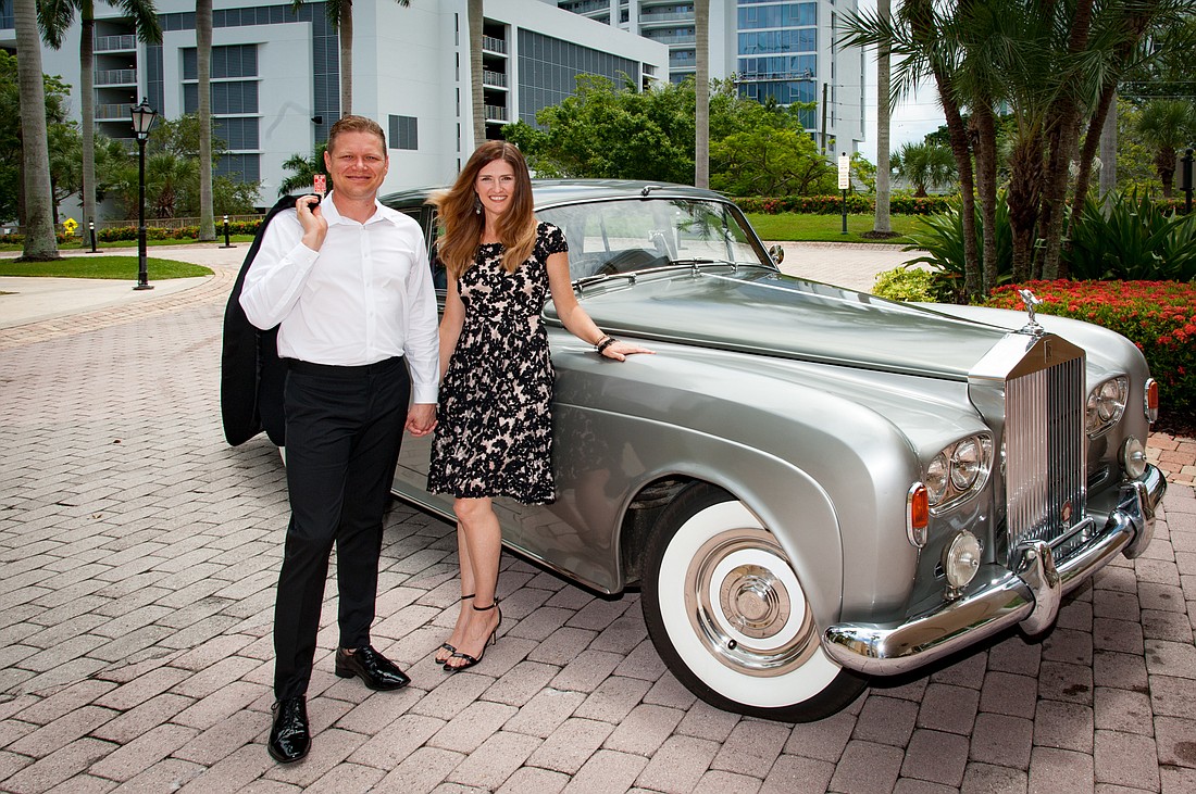 Lori Sax. Justin and Tammy Norwood have started a Sarasota-based business that offers chauffeured drives to weddings, anniversaries and other special occasions in vintage automobiles.