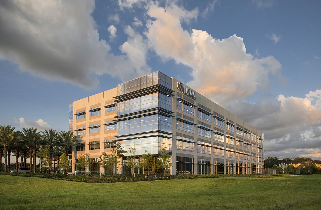 COURTESY PHOTO â€” JDM Partners bought the Crosstown Center office complex occupied by USAA in Brandon for $199 million.