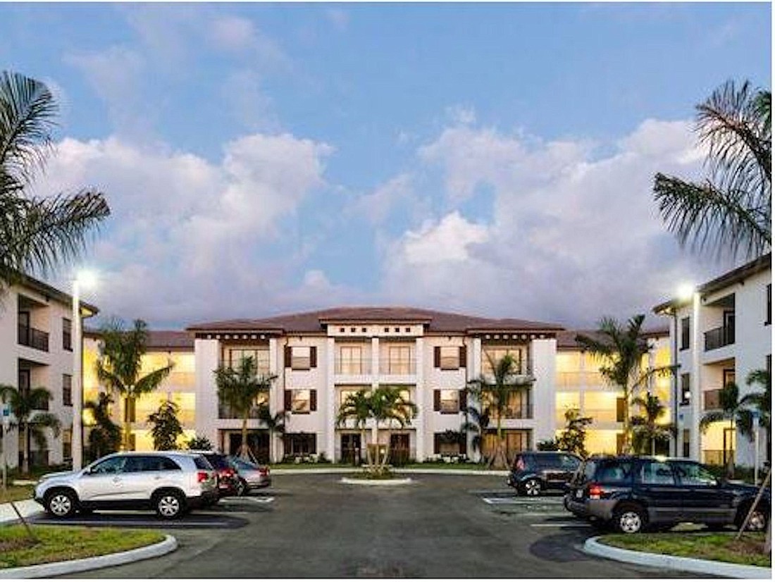 COURTESY PHOTO â€” A California investment group has acquired the 325-unit Channelside Apartments in Fort Myers for $65.2 million
