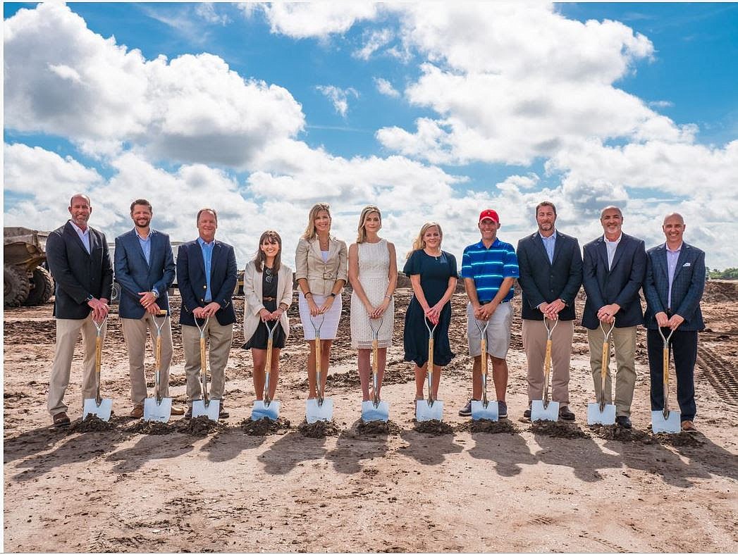 Courtesy. National homebuilder Taylor Morrison recently broke ground on an 18-hole golf course at its newest community, Esplanade at Azario Lakewood Ranch.Â