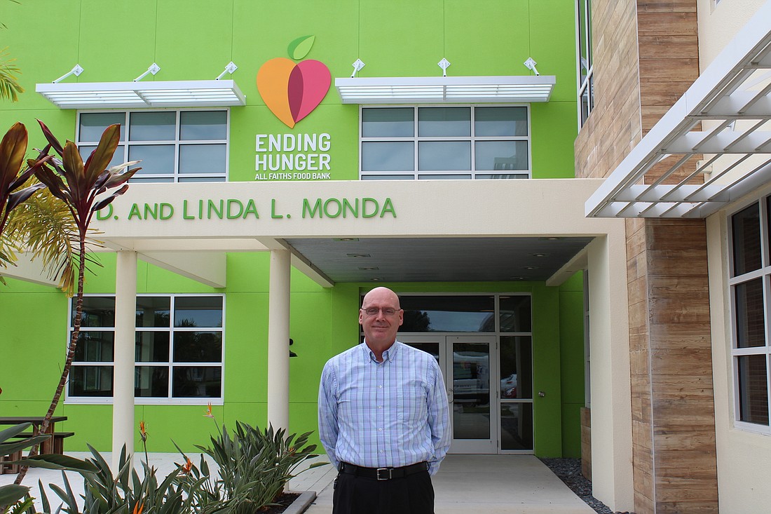Courtesy. All Faiths Food Bank recently promoted Michael ZiebellÂ to chief financial officer.