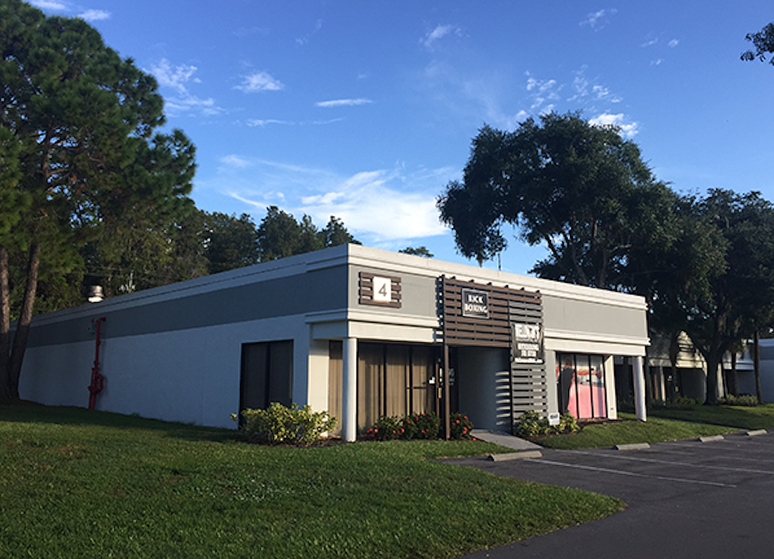 COURTESY PHOTO â€” Park 6, a six-building office and industrial project in Tampa, has been purchased for $15.83 million by a Maryland firm.
