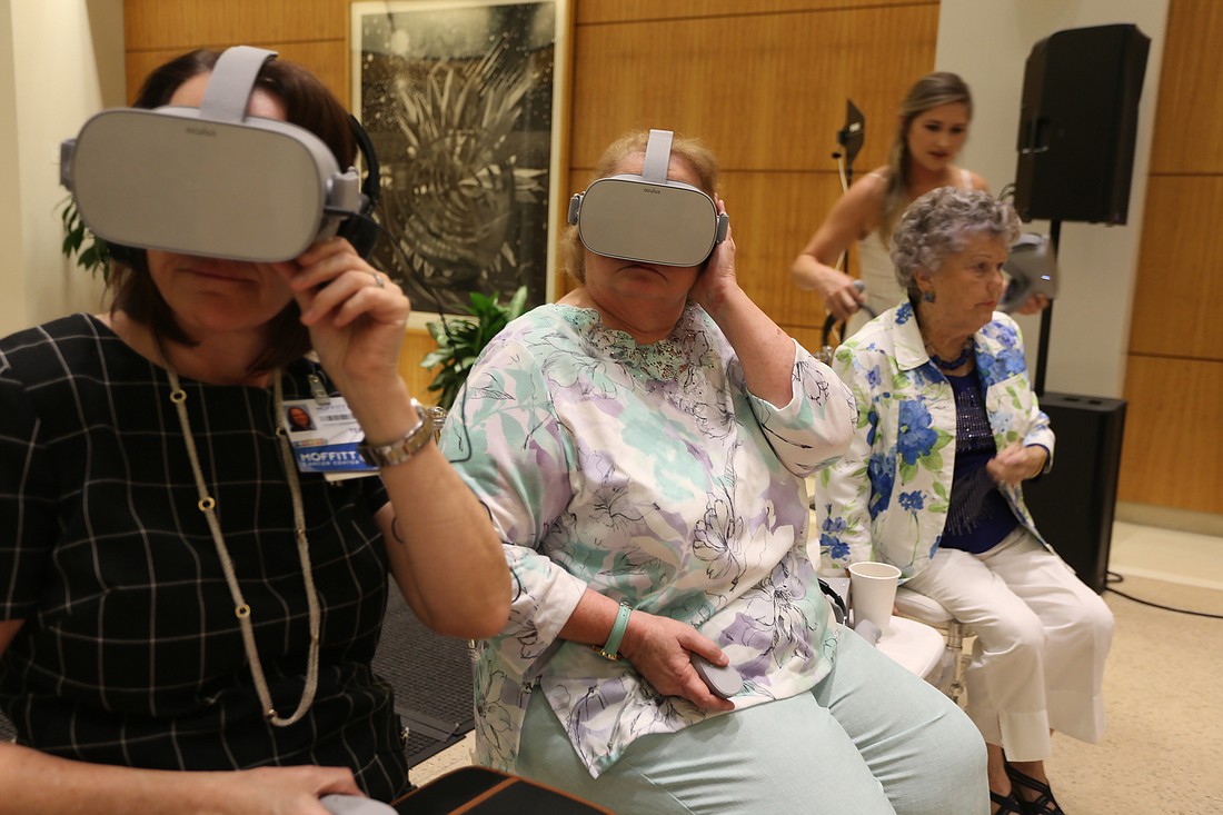 Courtesy, Rich Schineller. A 360-degree video was unveiled at a recent premiere event where attendees watched it using virtual reality headsets.